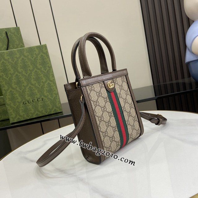 gucci專櫃新款斜挎手袋 古馳Ophidia系列GG超迷你手袋 jcp1327